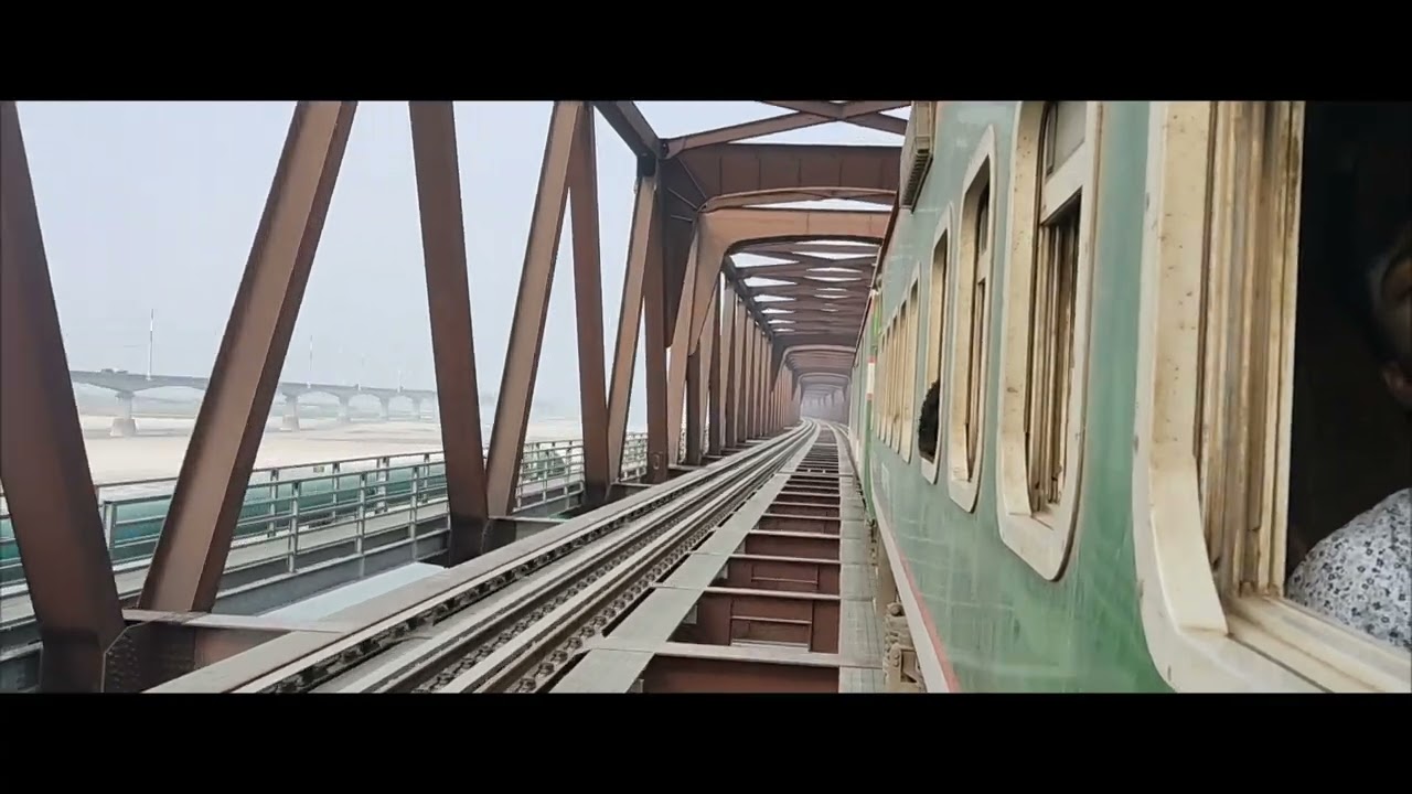 📍Jamuna rail bridge🇧🇩
