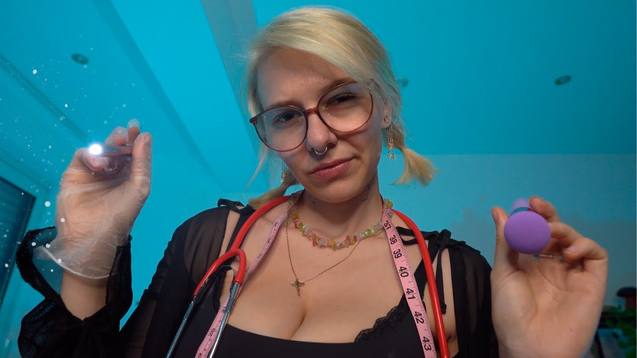 ASMR Cranial Nerve Exam BUT Something is OFF... 👩‍⚕️ {PERSONAL ATTENTION}