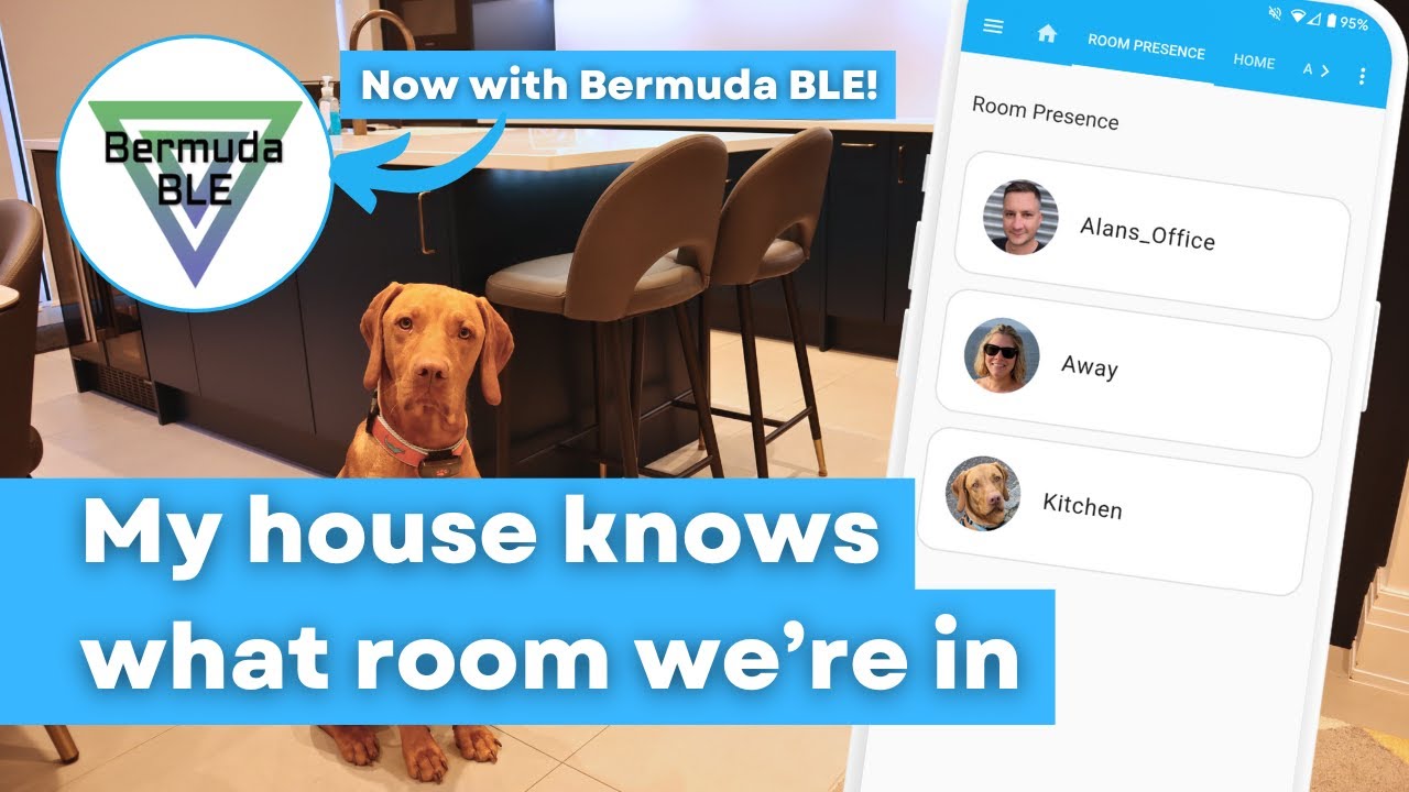 Обнаружение присутствия в помещении с помощью Bermuda BLE и ESPHome