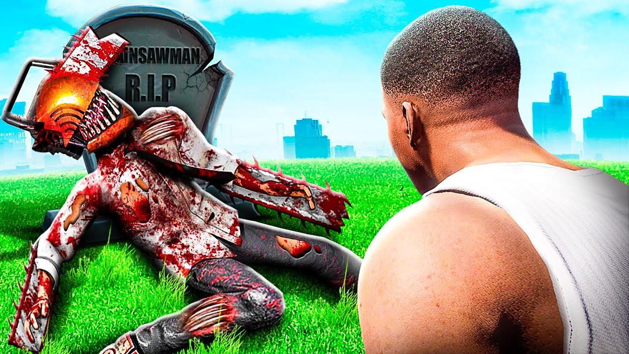 Кто УБИЛ ЧЕЛОВЕКА С БЕНЗОПИЛОЙ в GTA 5?