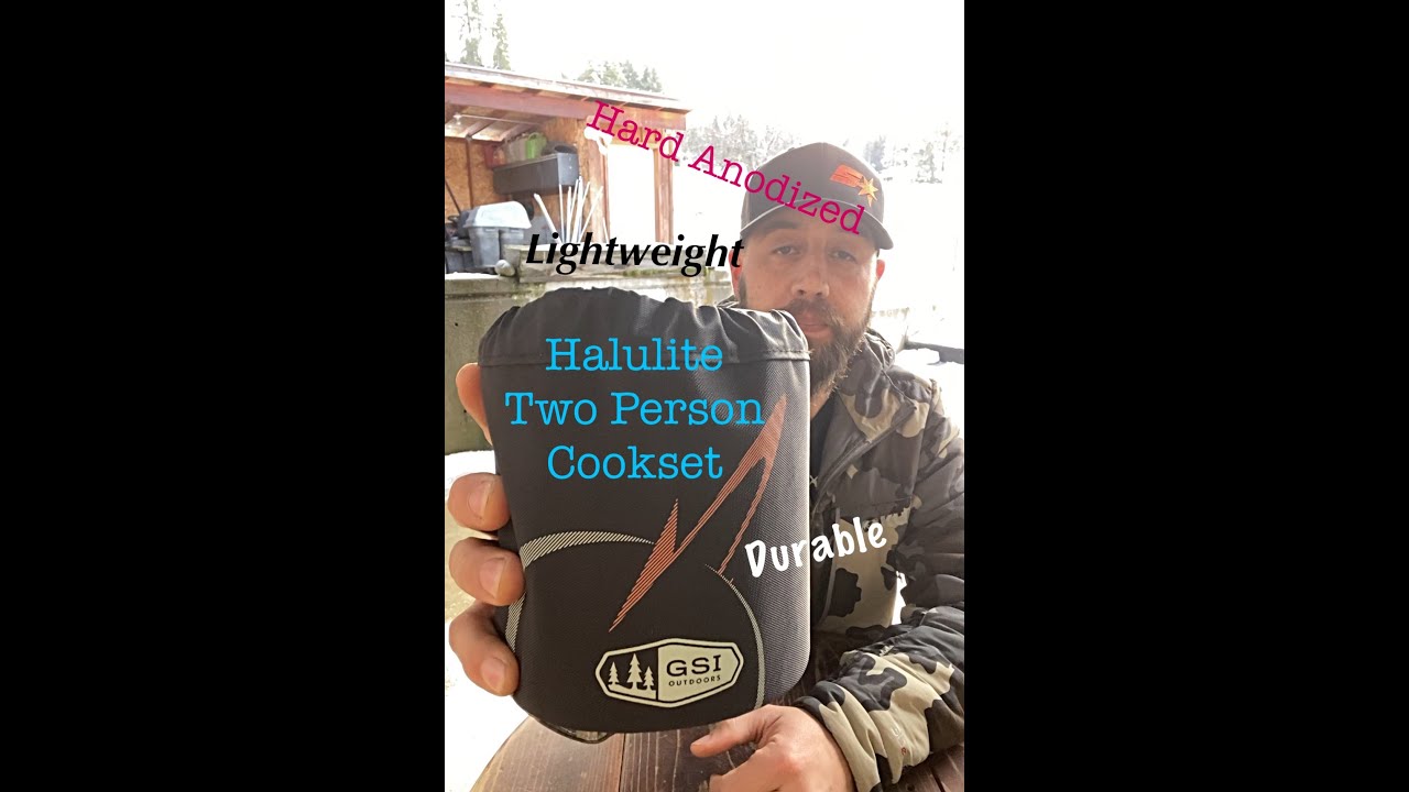 GSI Halulite Two Person Complete Cookset