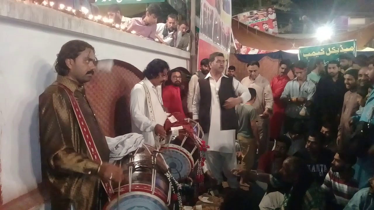 Urse madho lal huseen  UStad Shabir dhol  waly 2018