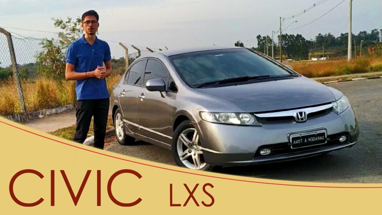 Honda Civic 8a Geração - AVALIAÇÃO Honda CIVIC LXS Automatico