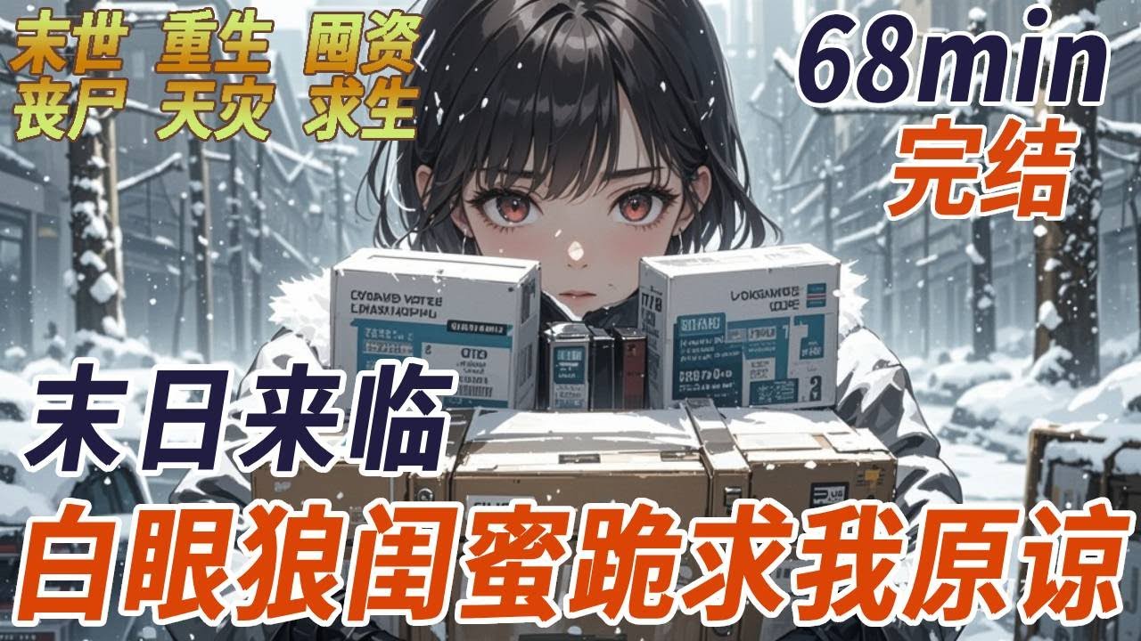 寒冰末世，我替閨蜜領物資，第二天，她來質問我為什麽少一半，我把箱子沒有拆封過的照片拿給她看，她卻將我掛到小區群網暴，並造謠我偷拿食物，整棟樓的鄰居都偏向她，逼我跳樓，再睜眼，我回到替閨蜜領物資那天