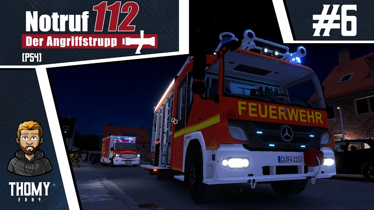 Notruf 112 - Der Angriffstrupp [PS4] #6 - Fahrzeugbrand in einer Tiefgarage!