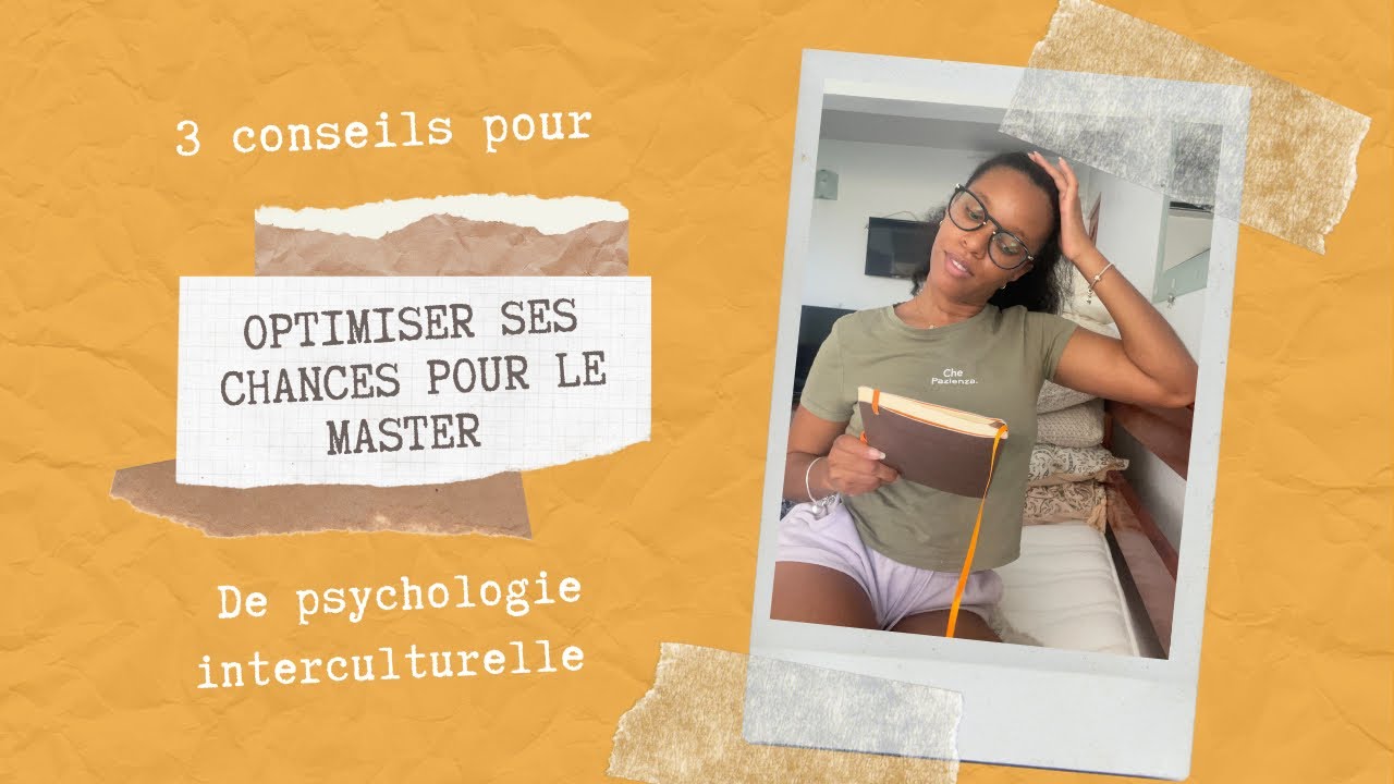 POSTULER EN MASTER DE PSYCHOLOGIE INTERCULTURELLE