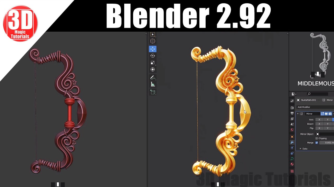 Blender 2.92 _ Stylized Game Assets Modeling