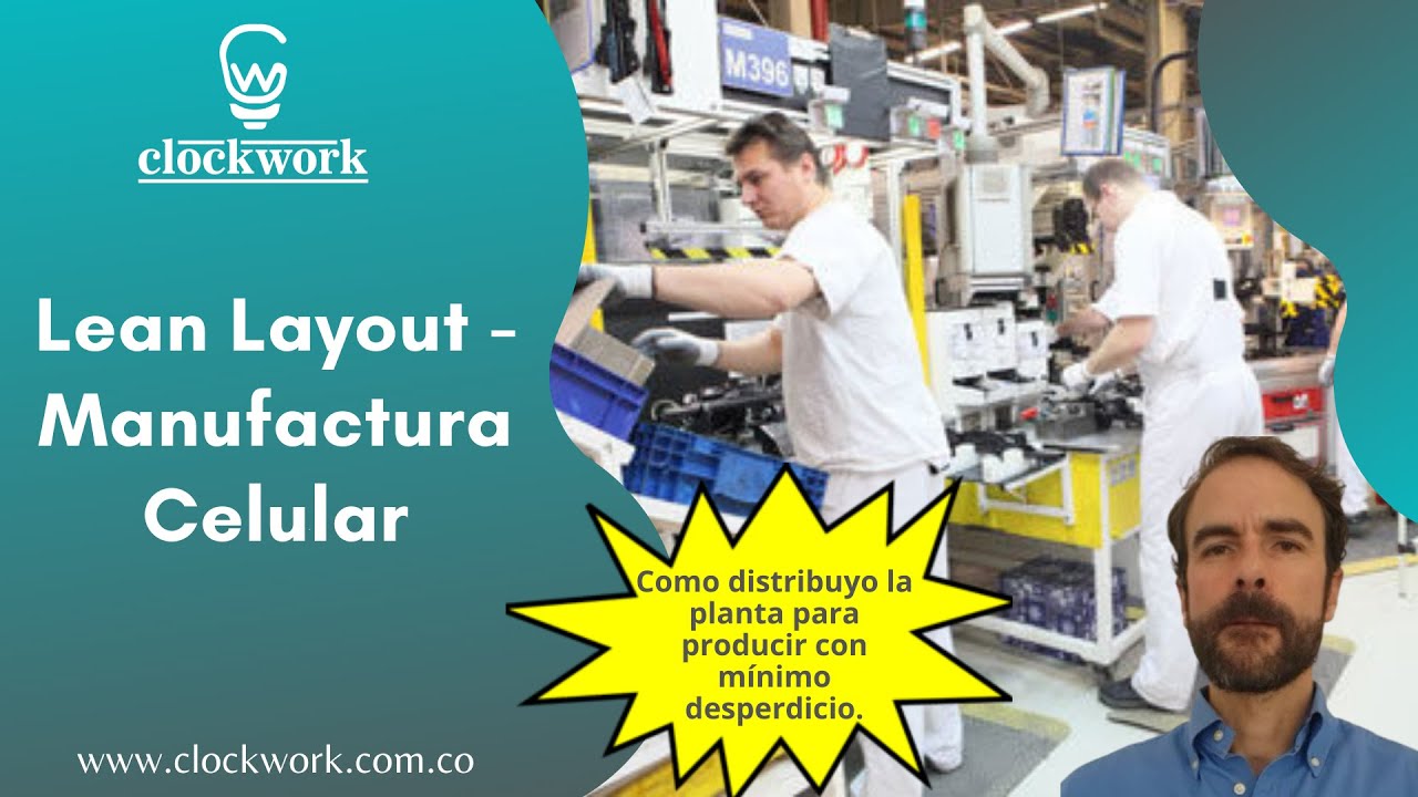 Layout Lean y Manufactura Celular (Cómo Distribuir la Planta para Producir con el menor Desperdicio)