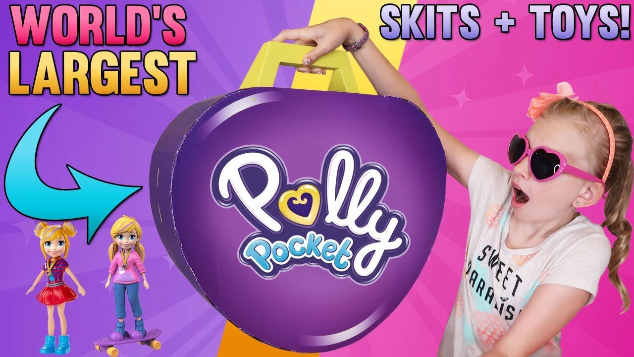 GIANT Polly Pocket + Super Rare Vintage Polly Pocket Collection