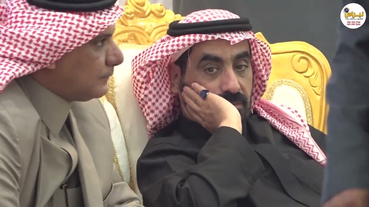 فالح الغنامي وفلاح القرقاح وفرحان منصور وفوزي مربح حفل رجل الاعمال نواف بن رقيب ٦-٧-١٤٤٧ بريدة 