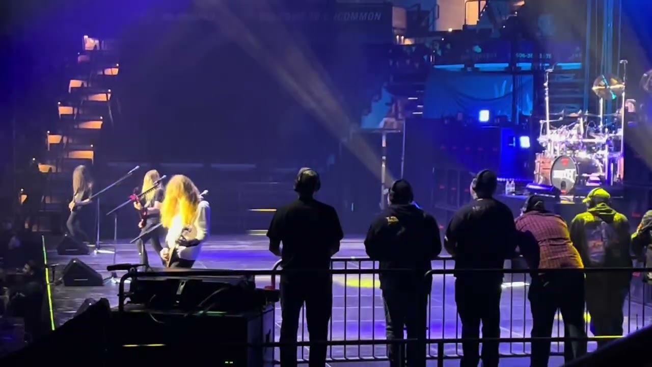 Megadeth - march 4th 2026 moncton canada almost full set/missing tipping point intro