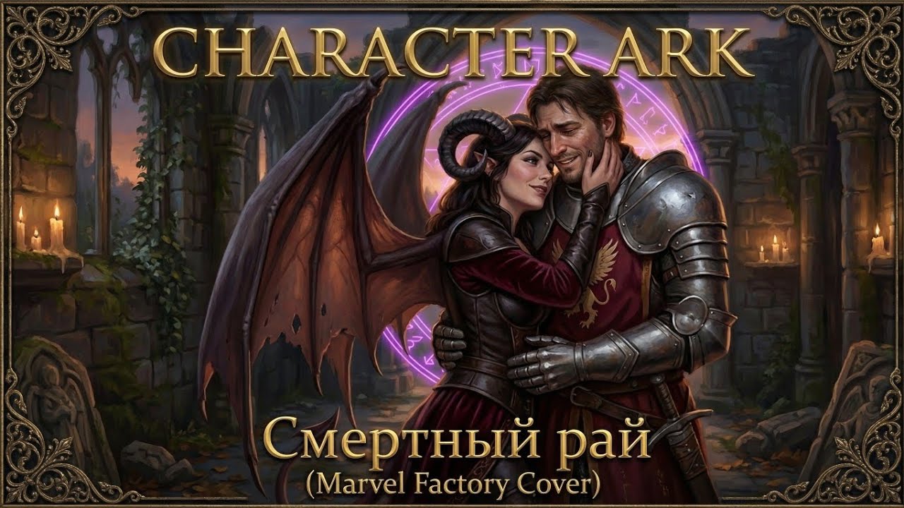 Смертный рай. @MarvelAIFactory cover. 