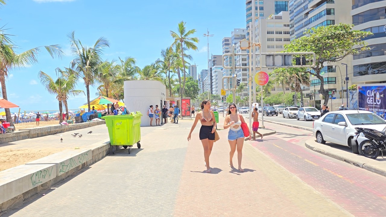 Orla marítima de Recife e Praia de Boa Viagem 29 de novembro 2025