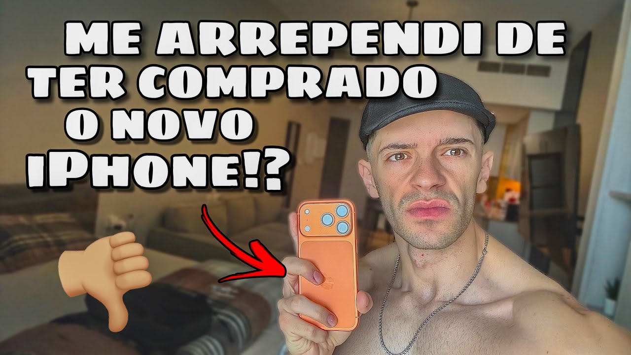 Comprei o iPhone 17 em Dubai e já me arrependi!? Deu problema no primeiro dia 😢