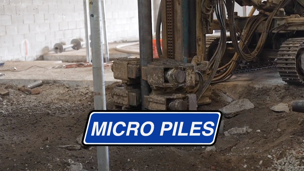 Micropiles aka Mini Piles by Shore Systems Group L.L.C.