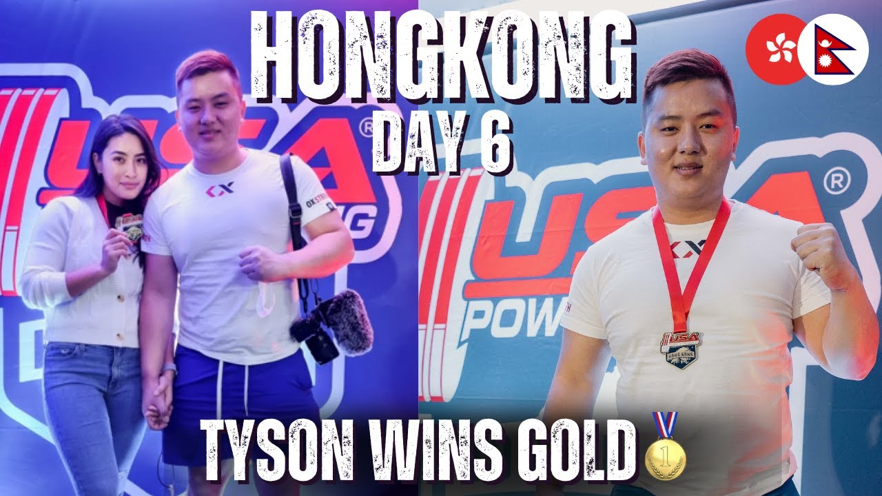 Tyson wins gold 🏅 in Hongkong | Daily vlog | Day 6
