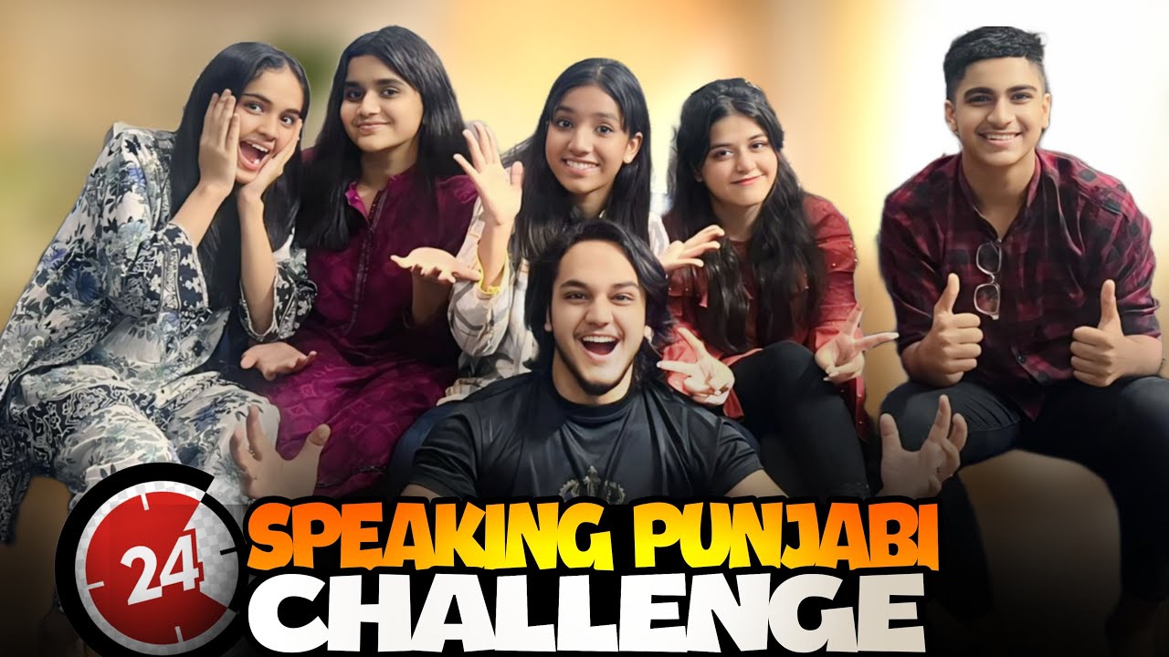SPEAKING PUNJABI FOR 24hr // LAUGHTER VLOG