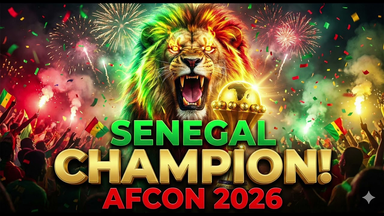 SENEGAL CHAMPIONS OF AFRICA 🏆 The Ultimate AFCON 2026 Victory Anthem is HERE! 🦁 