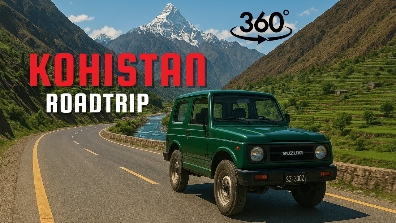 🚗 Road Trip Kohistan Northern Areas, Pakistan | Insta360 Travel Vlog