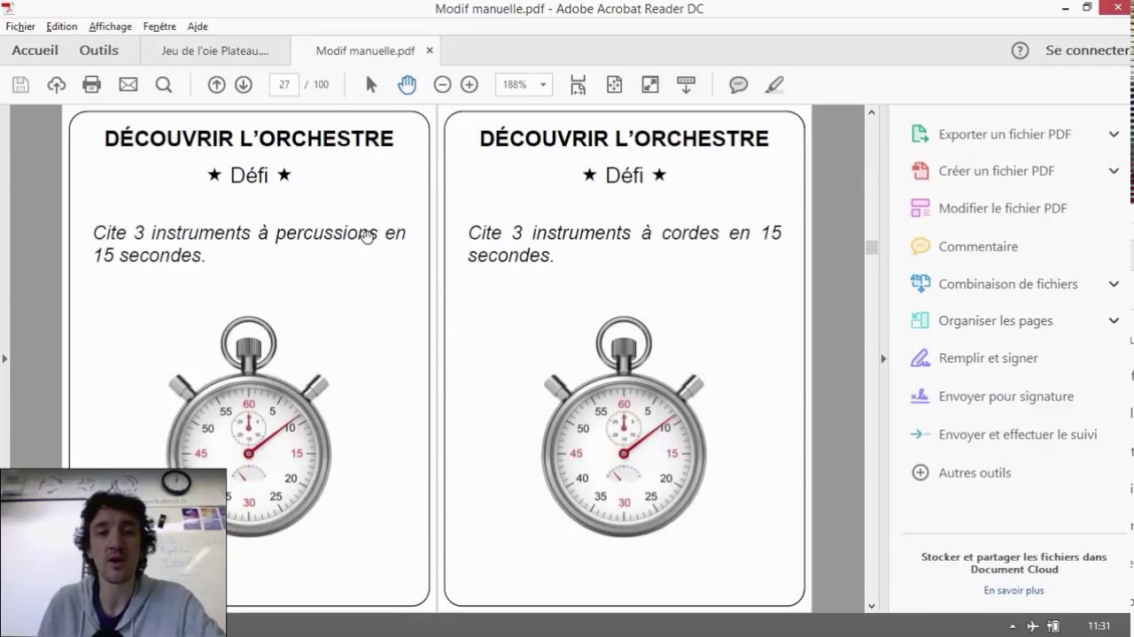 Jeu de l'oie collaboratif et Publipostage