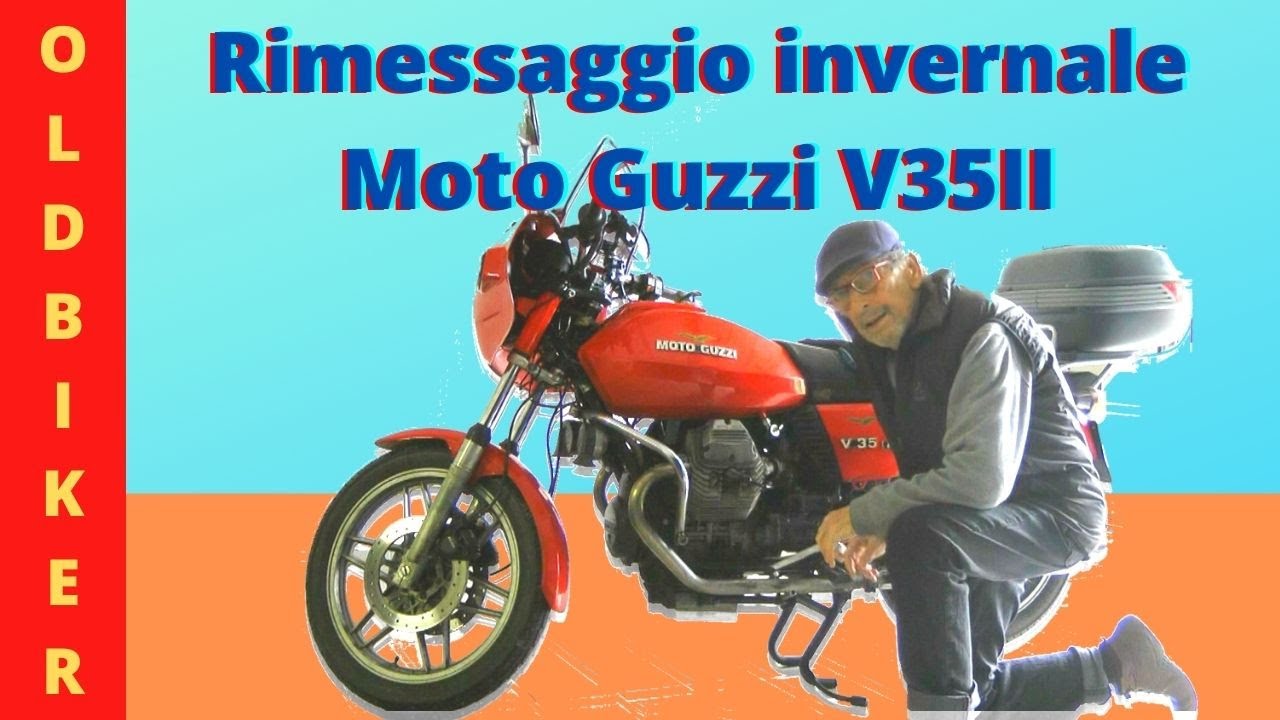 Rimessaggio invernale Moto Guzzi V35II