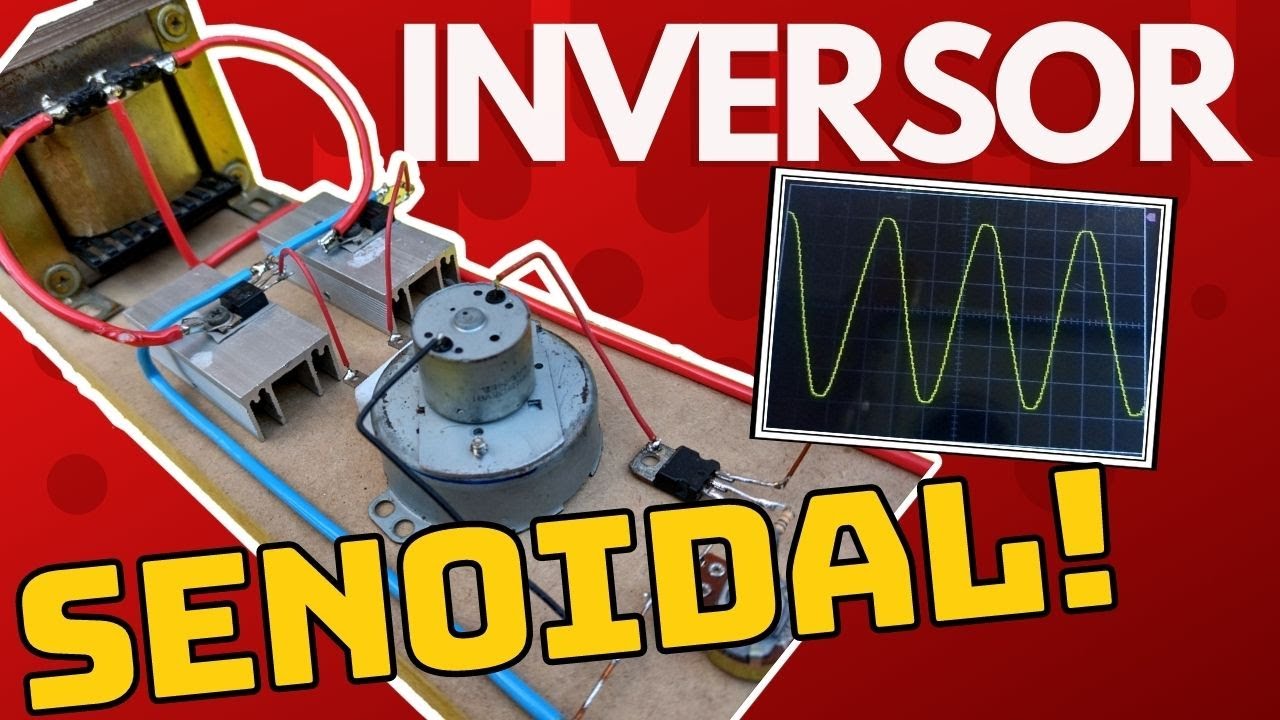 Inversor Senoidal com Motor de Micro-ondas Funciona Mesmo!