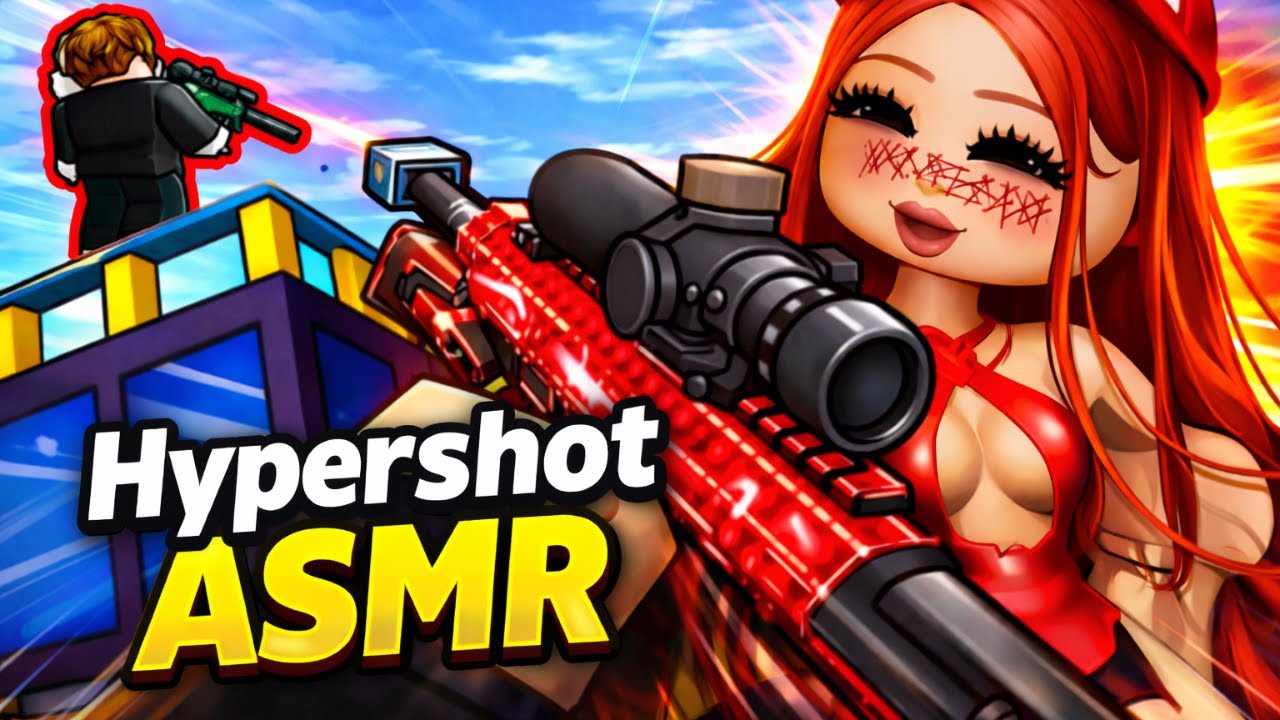 [ASMR] My FIRST TIME Playing Hypershot 😳🎧 | Roblox | Keyboard Sounds, NoTalking and Lofi Music