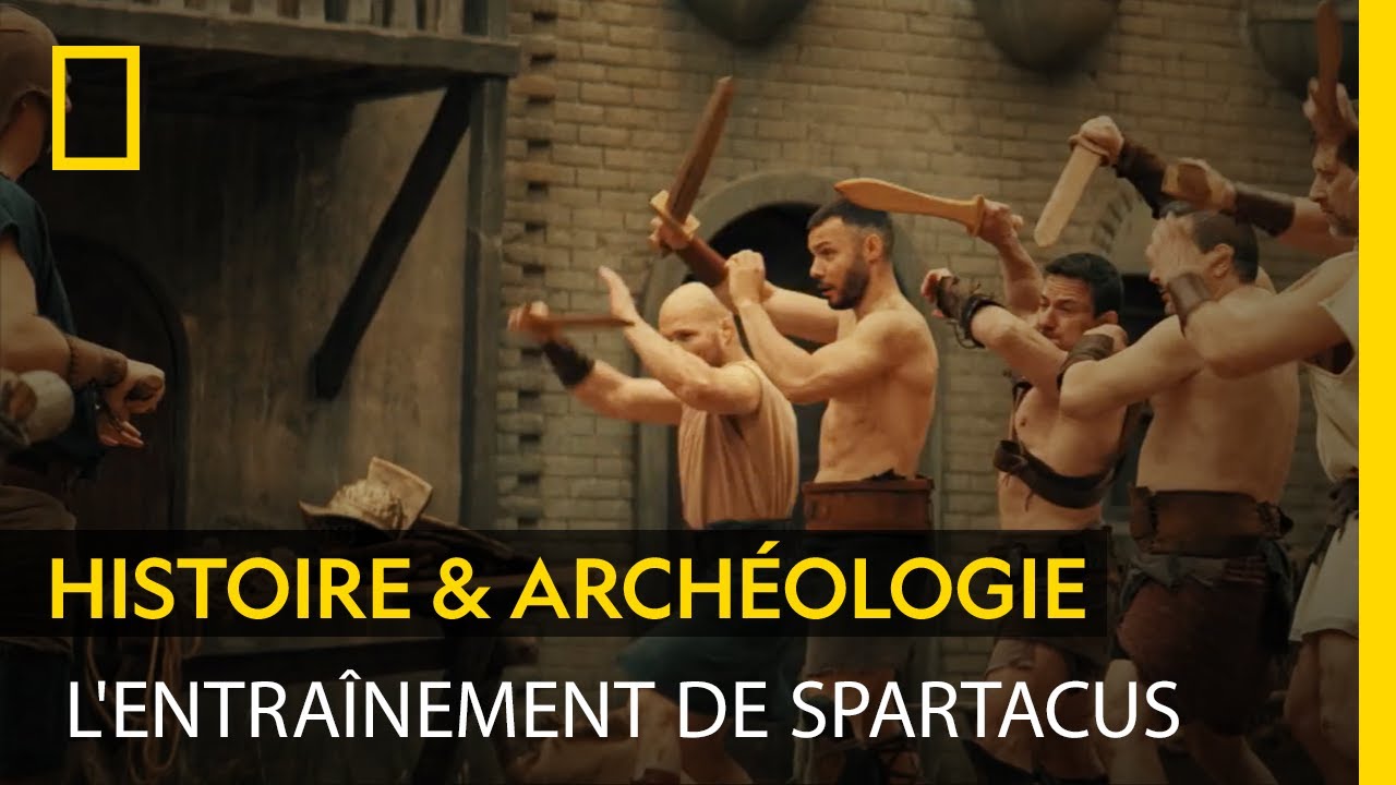 L'entraînement de Spartacus | GLADIATEURS : SURVIVRE DANS L'ARÈNE