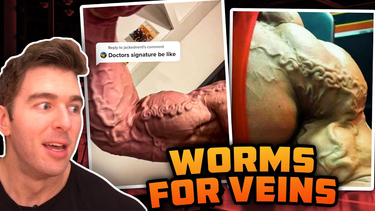 Meathead With Worms For Veins - Healthy Or Not?