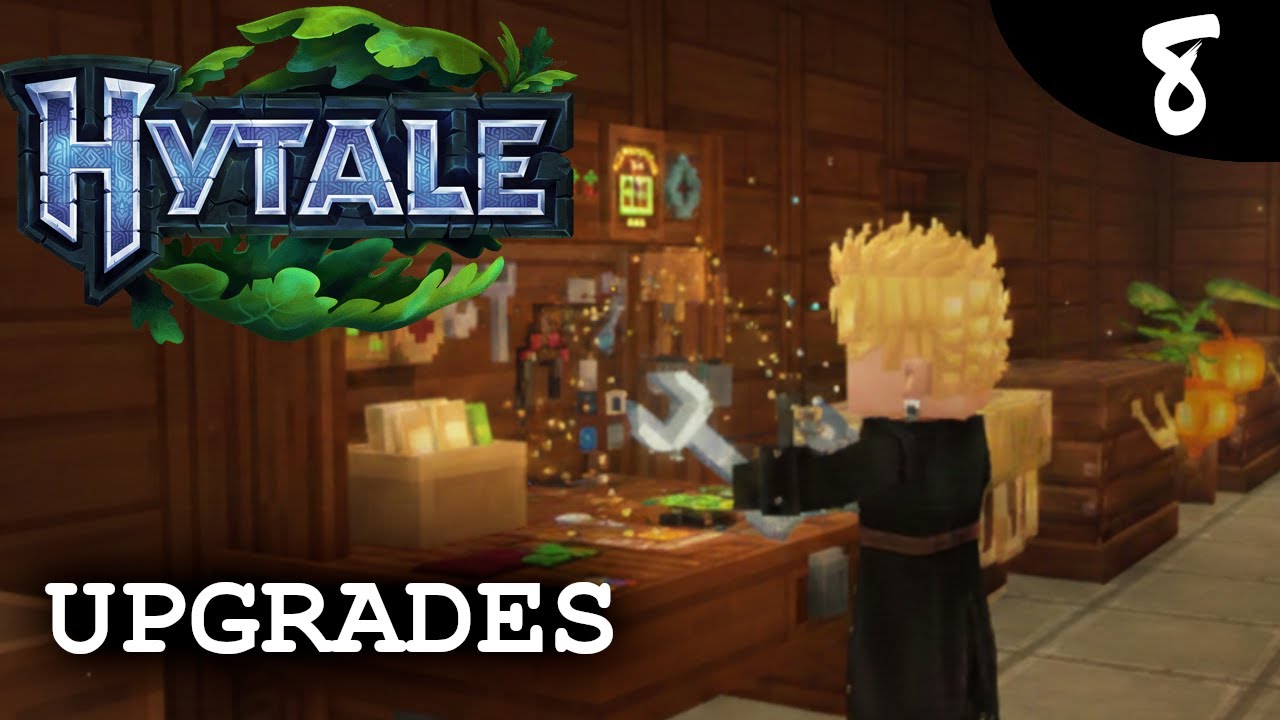 PRIMERAS MEJORAS! | HYTALE Gameplay Español #8