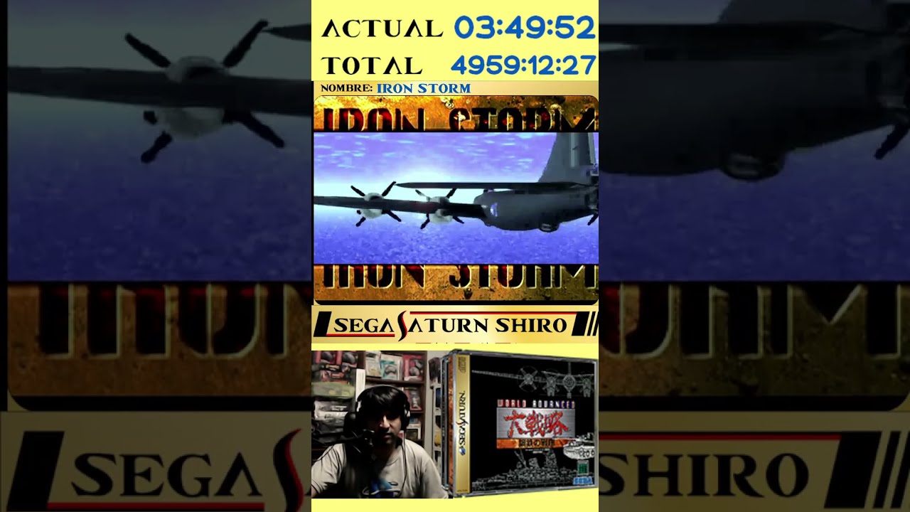 (Vertical) SSS 430 Iron Storm | Parte 2 | Sega Saturn Shiro #Sega #816