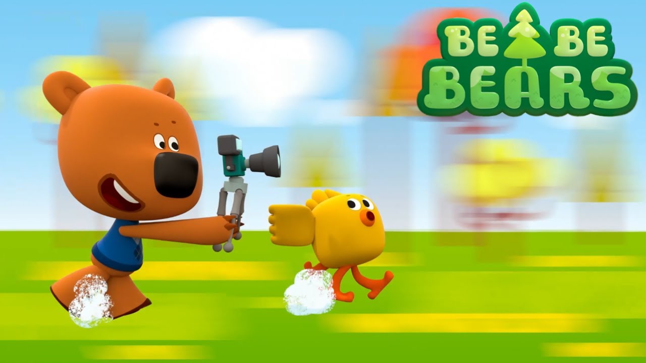 Be Be Bears - Bjorn & Bucky  💚  Nhiếp ảnh gia thế giới hoang dã 💚 Phim Hoạt Hình Vui Nhộn Cho Trẻ Em