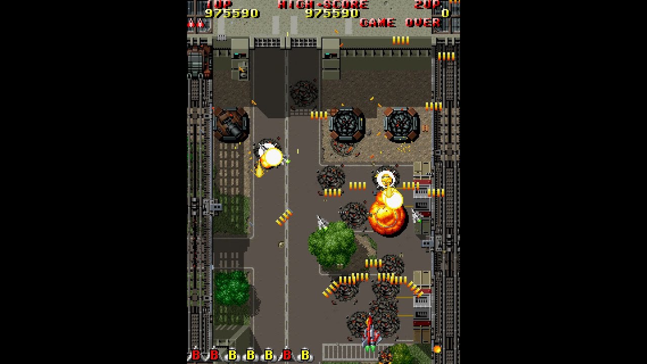 Raiden II (Arcade) Longplay (4K, 60FPS)