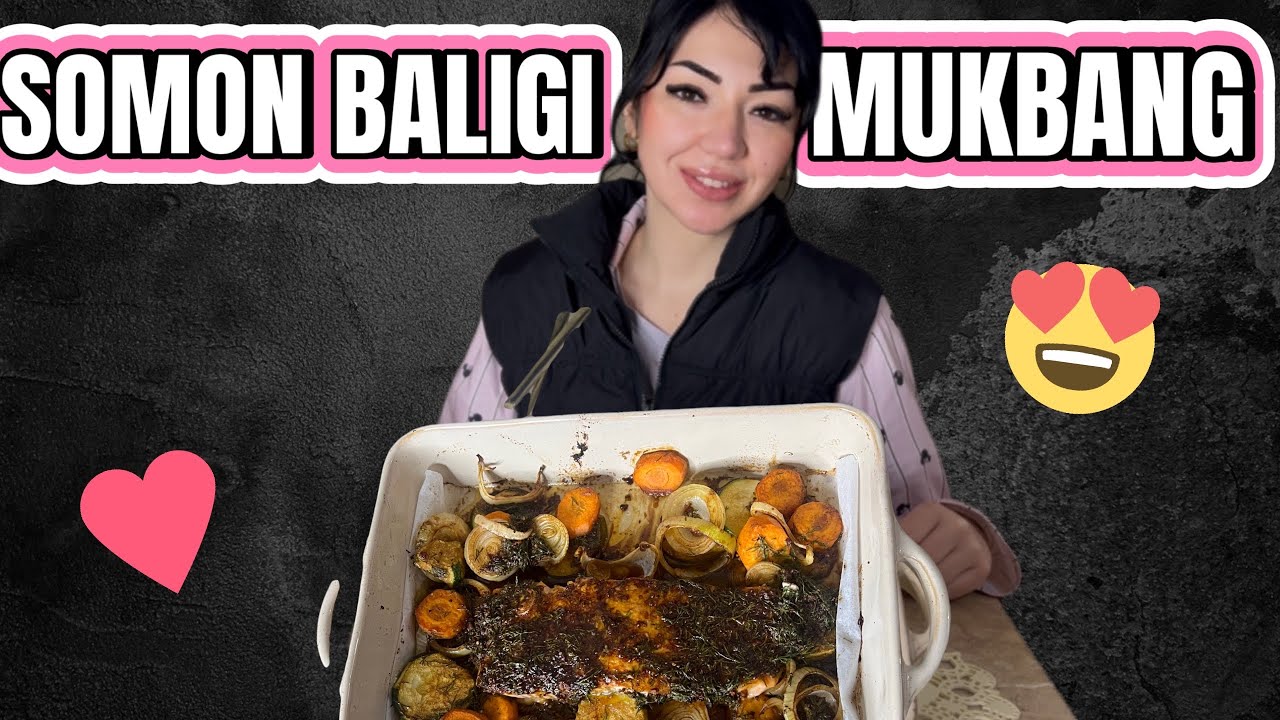 YEDIGIM EN GÜZEL SOMON BALIGI! @Fundasiyahkaplan #mukbangtürkçe 
