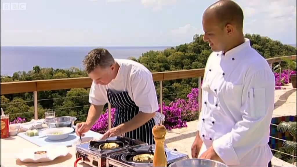 How to Make Green Fig and Saltfish: Part 2 - Rhodes Across The Caribbean - BBC Food