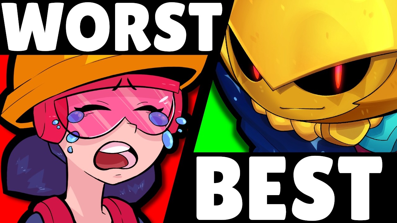 (V50) The BEST & WORST Brawlers | Pro Tier List!
