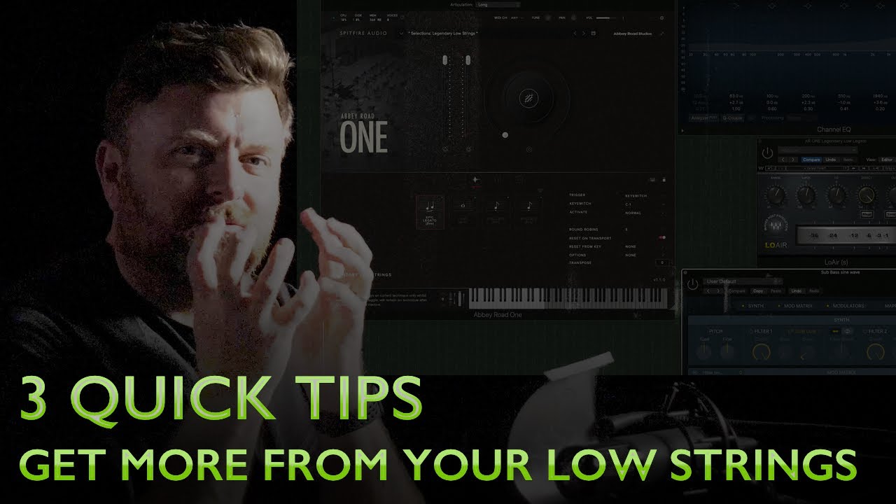 3 Quick Tips to get MORE from your Low Strings!