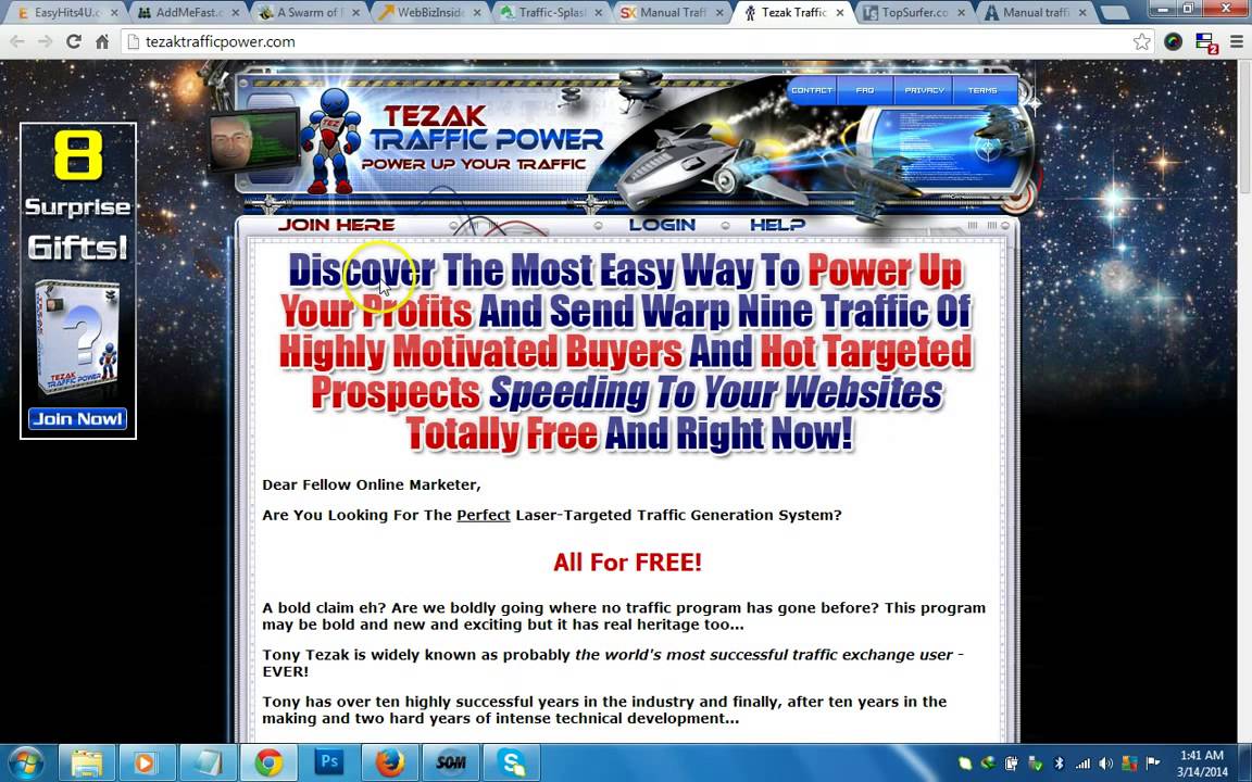 ▶ Drive FREE Traffic to your website using Traffic Exchange Sites