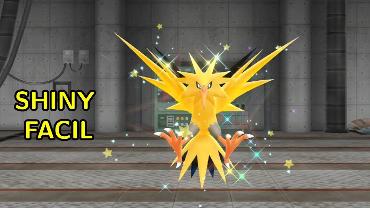 CÓMO CONSEGUIR A ZAPDOS SHINY en POKÉMON LET'S GO