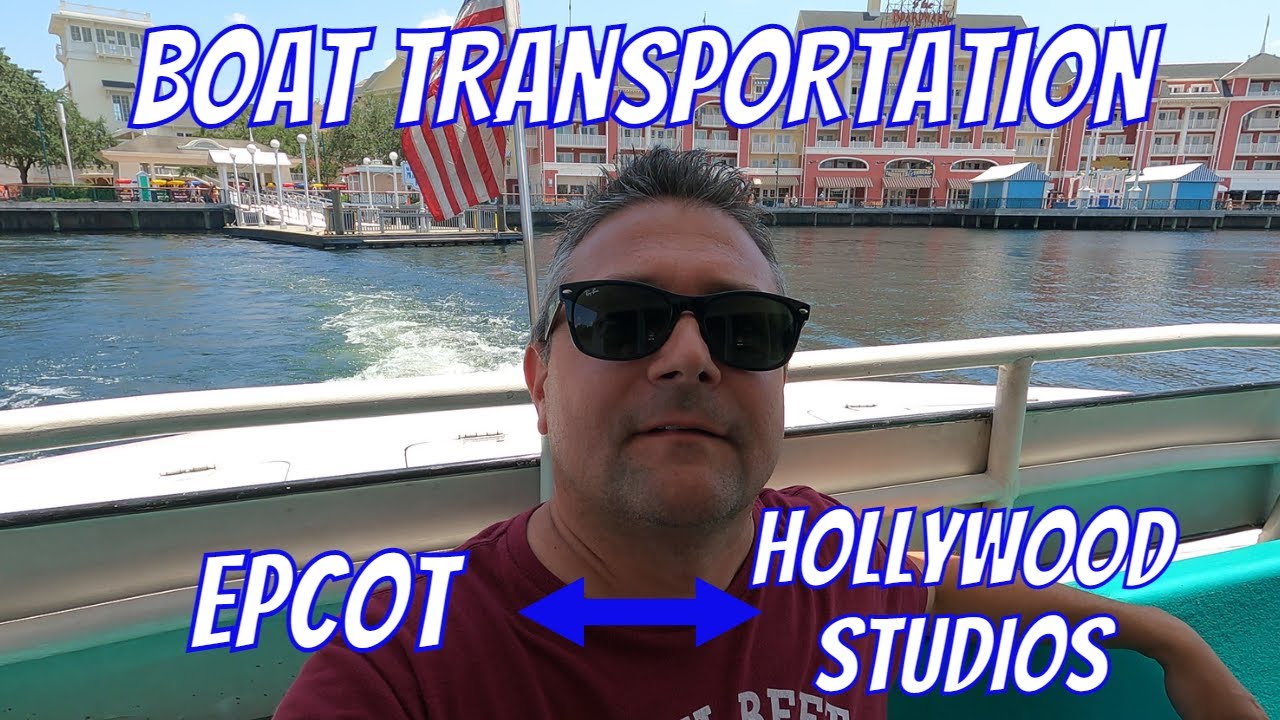 Utilizing Disney's Boat Transportation To Hollywood Studios And Epcot With All Resort Stops!!