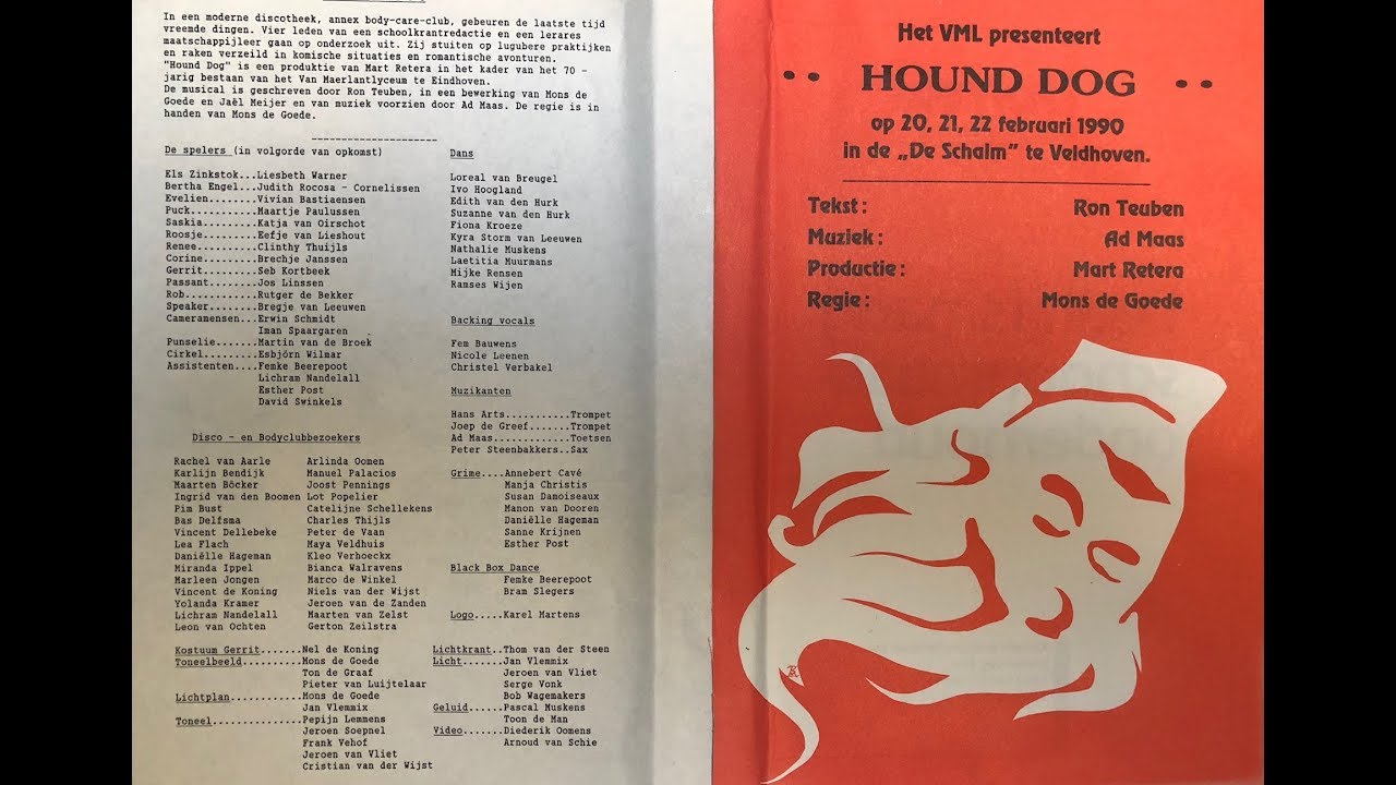 1990 Musical Hound Dog Van Maerlantlyceum deel 1