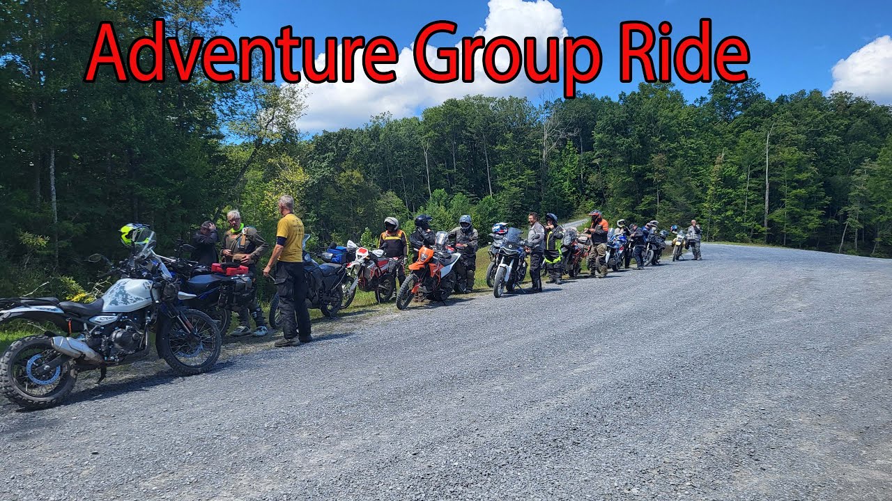 Adventure Motorcycle Group Ride In Virginia