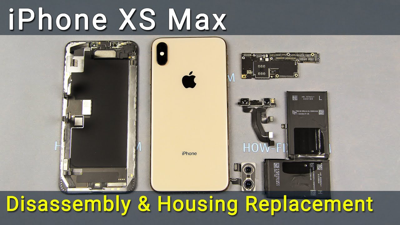 iPhone XS Max Disassembly & Housing Replacement Tutorial – Fix It Yourself!