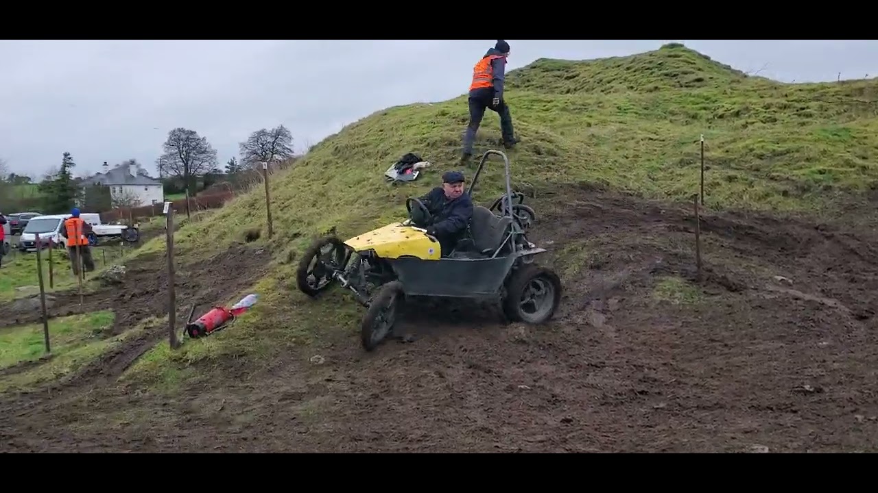 John Mahon at the Carlow car club sporting trial on the 21/02/2026