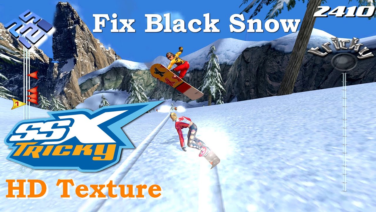 SSX Tricky 4K HD Texture  | PCSX2 1.7.3964 QT | PS2 PC True 60FPS