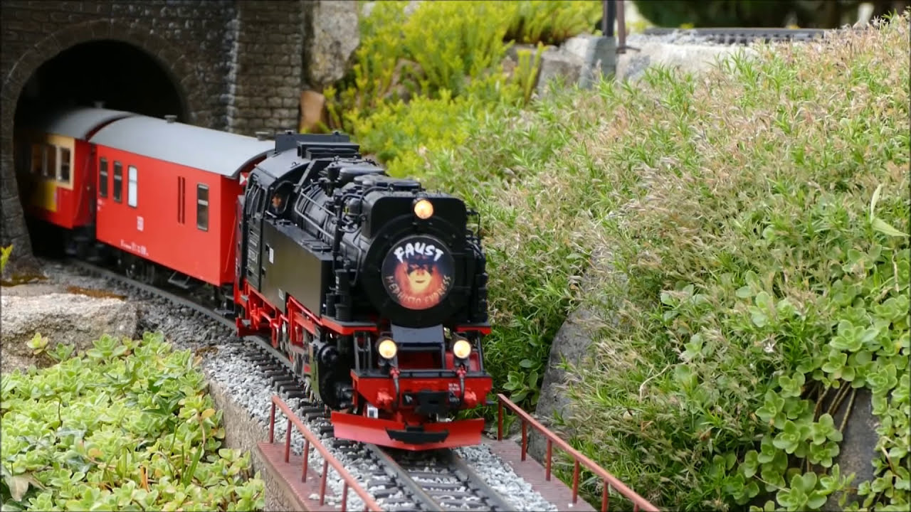 Zu Gast beim östlichstem Gartenbahntreffen am 11.06.2016 bei Andreas Horn