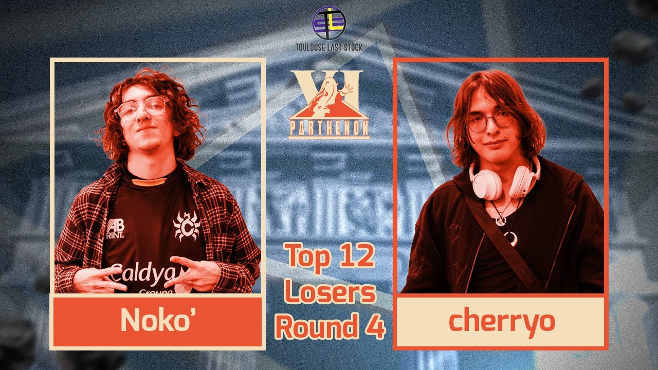 Le Parthénon #6 - Noko' (Kazuya Mishima) vs cherryo (Luigi, Wii Fit Trainer) - Losers Top 12