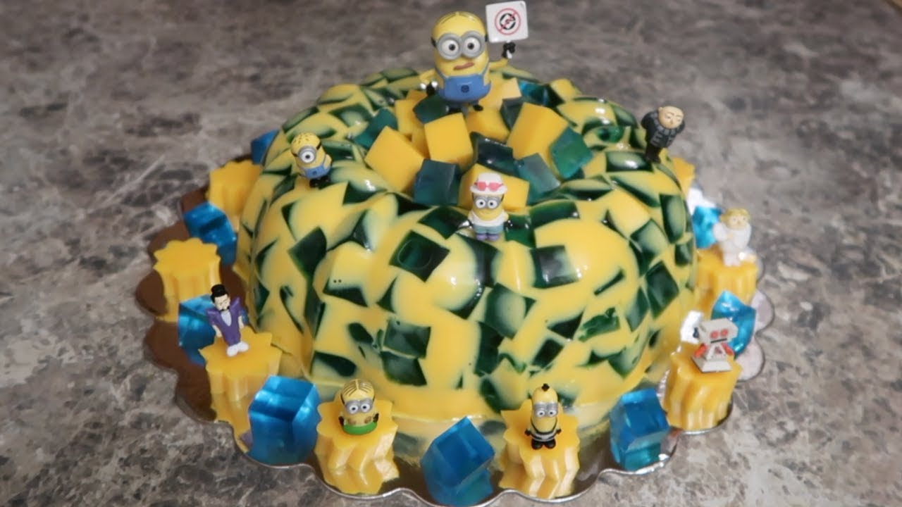 Gelatina de Minions