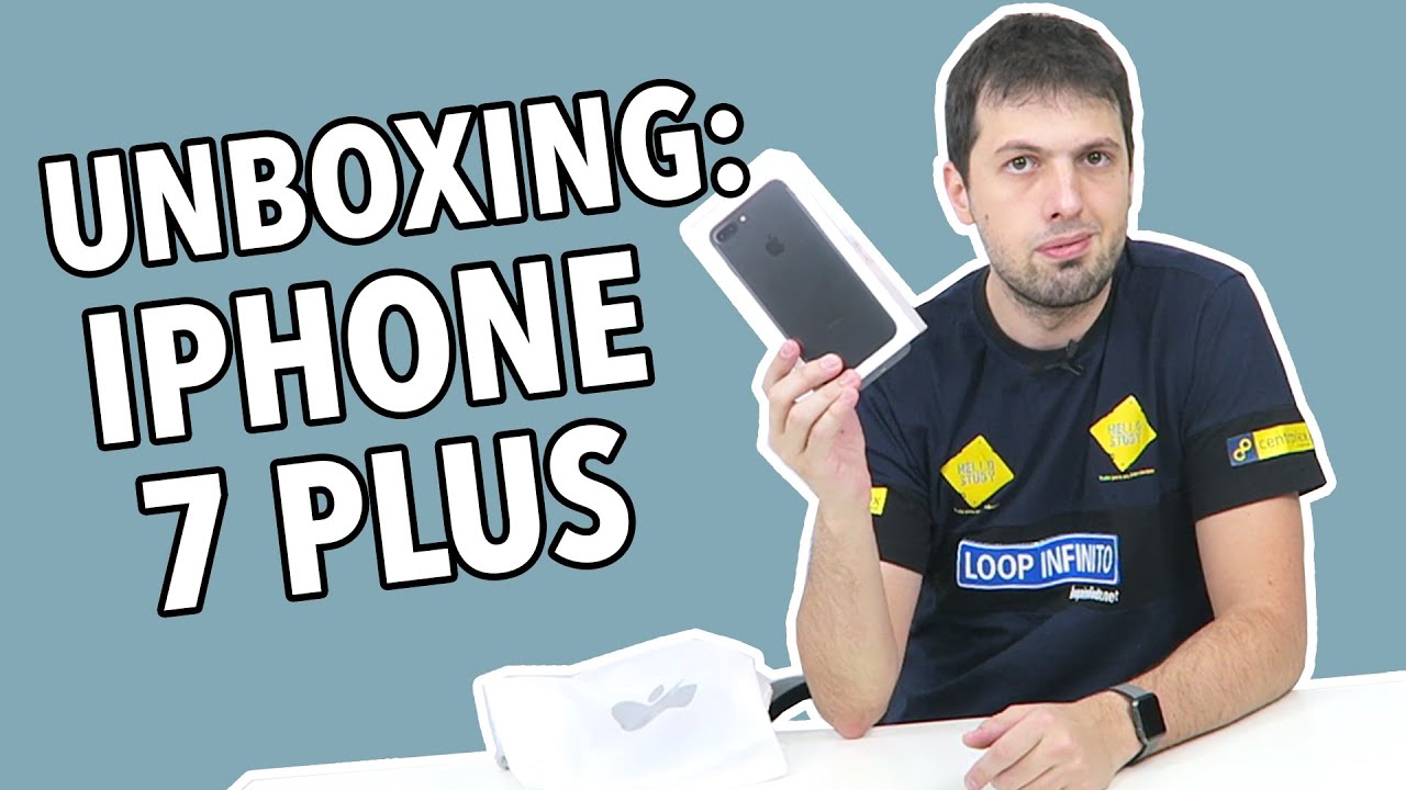 UNBOXING: IPHONE 7 PLUS