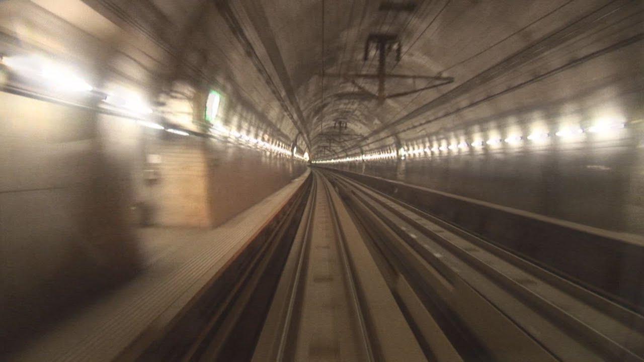 （HD）疑似体験　北海道新幹線青函トンネル内前方車窓